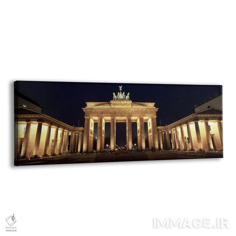 تابلو دکوراتیو Brandenburg Gate, Berlin, Germany,نمای پایین دروازه نور… اثر پانورامیک ایمجز - نمای پرسپکتیو محصول