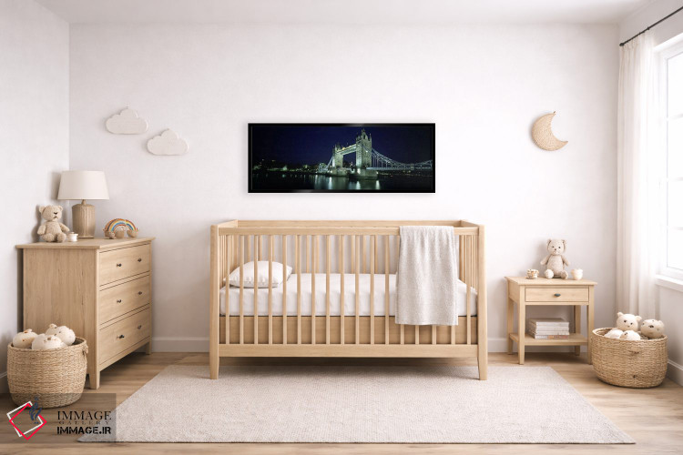 تابلو دکوراتیو Tower Bridge, Thames River, London, England,پل روی رودخ… اثر پانورامیک ایمجز - D5B