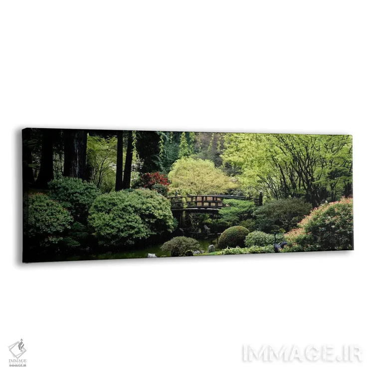 تابلو دکوراتیو Japanese Garden, Washington Park, Portland, Oregon,نمای… اثر پانورامیک ایمجز - نمای پرسپکتیو محصول