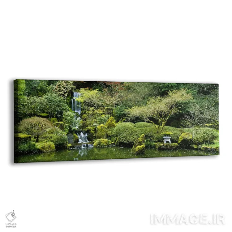 تابلو دکوراتیو Japanese Garden, Washington Park, Portland, Oregon, USA… اثر پانورامیک ایمجز - نمای پرسپکتیو محصول