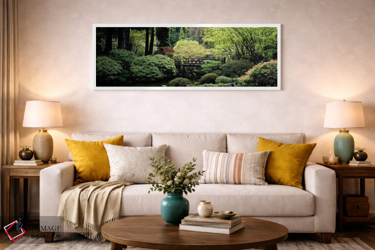 تابلو دکوراتیو Japanese Garden, Washington Park, Portland, Oregon,نمای… اثر پانورامیک ایمجز - D1W