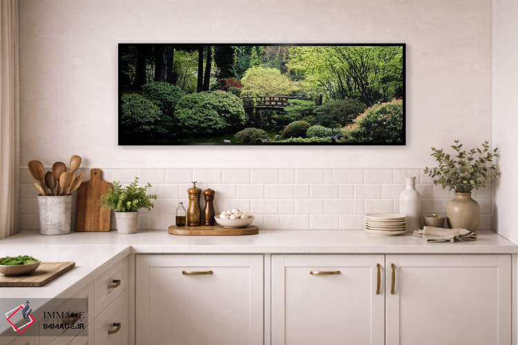 تابلو دکوراتیو Japanese Garden, Washington Park, Portland, Oregon,نمای… اثر پانورامیک ایمجز - D2B