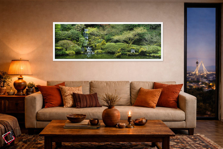 تابلو دکوراتیو Japanese Garden, Washington Park, Portland, Oregon, USA… اثر پانورامیک ایمجز - D4W