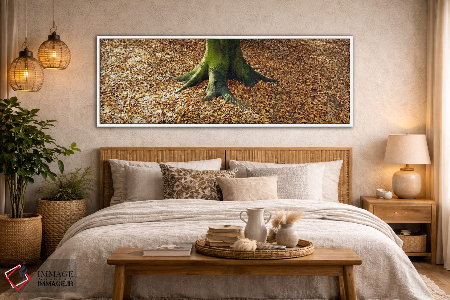 تابلو دکوراتیو Berlin, Germany,نمای پایین از تنه درخت، برلین، آلمان اثر پانورامیک ایمجز - D4W