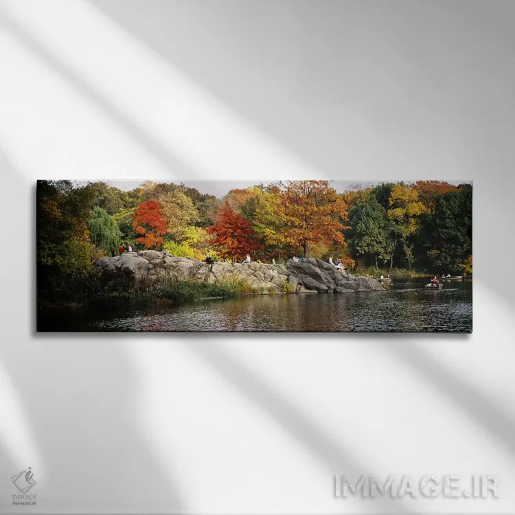 تابلو دکوراتیو Central Park, Manhattan, New York City, New York, USA,ج… اثر پانورامیک ایمجز - نمای روبهرو روی دیوار