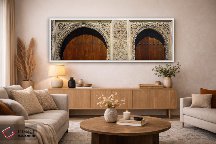 تابلو دکوراتیو Court Of Lions, Alhambra, Granada, Andalusia, Spain,نما… اثر پانورامیک ایمجز - D3W