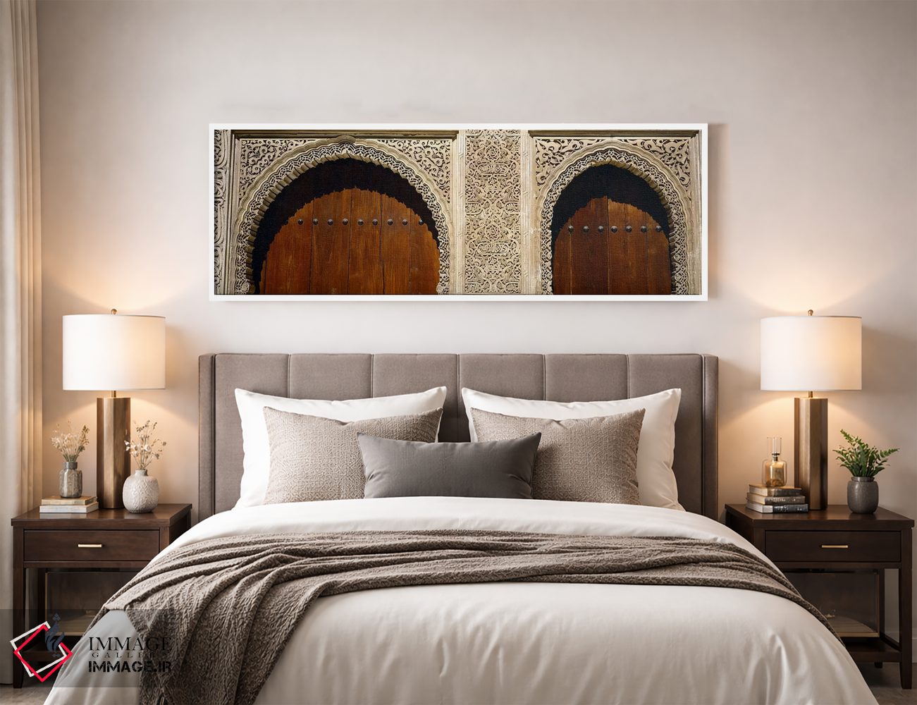 تابلو دکوراتیو Court Of Lions, Alhambra, Granada, Andalusia, Spain,نما… اثر پانورامیک ایمجز - D4W