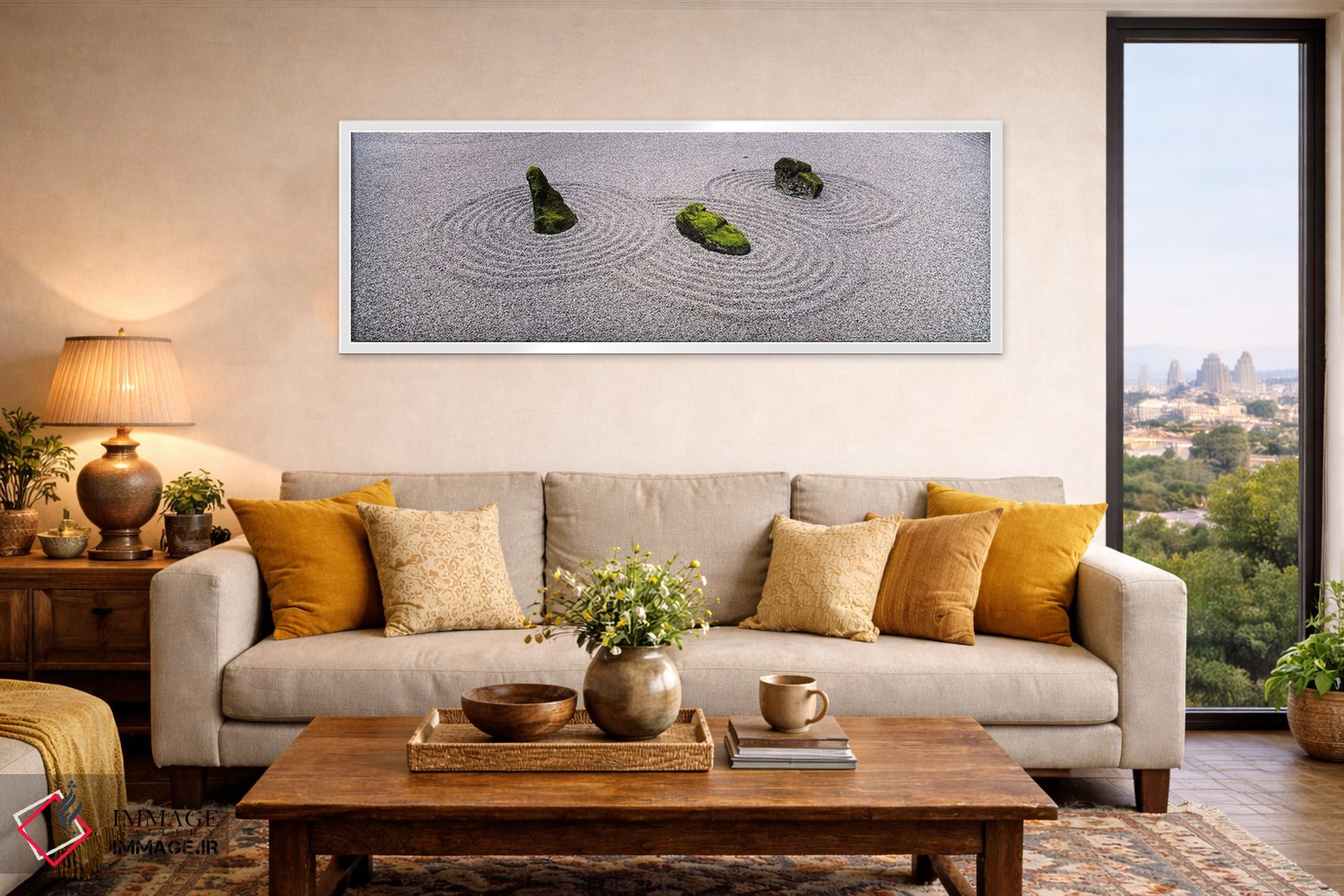 تابلو دکوراتیو Washington Park, Portland, Oregon, USA,نمای از بالا از… اثر پانورامیک ایمجز - D4W