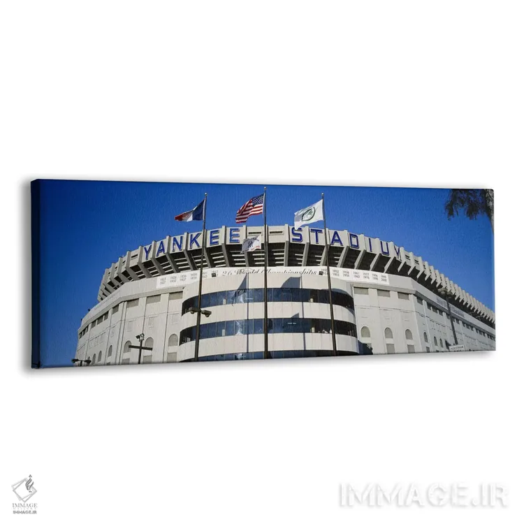 تابلو دکوراتیو Yankee Stadium, New York City, New York, USA,پرچم ها رو… اثر پانورامیک ایمجز - نمای پرسپکتیو محصول