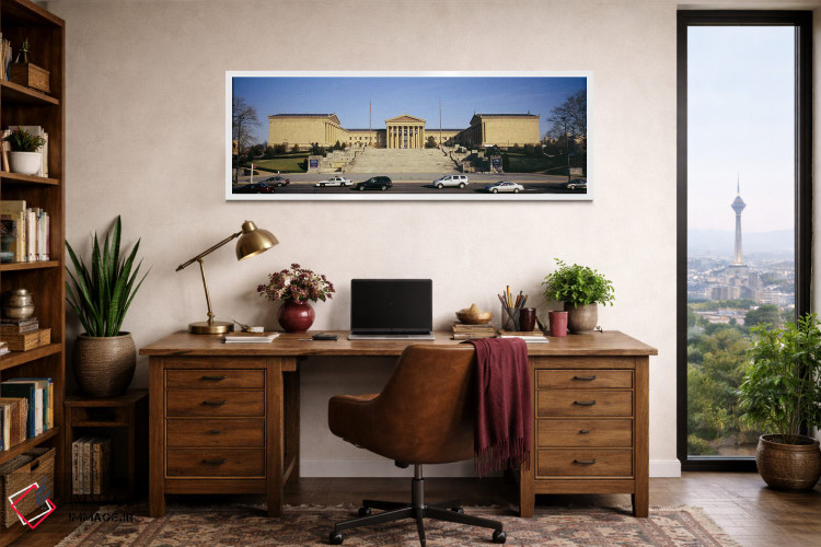تابلو دکوراتیو Philadelphia Museum Of Art, Philadelphia, Pennsylvania… اثر پانورامیک ایمجز - D1W