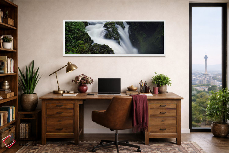 تابلو دکوراتیو Sol Duc Falls, Olympic National Park, Washington State… اثر پانورامیک ایمجز - D2W