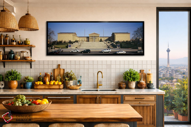 تابلو دکوراتیو Philadelphia Museum Of Art, Philadelphia, Pennsylvania… اثر پانورامیک ایمجز - D2B