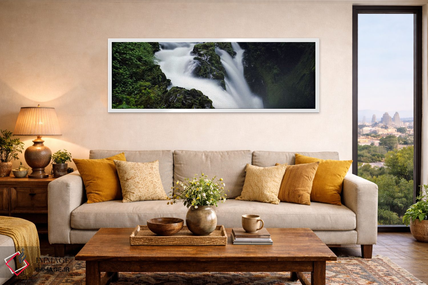 تابلو دکوراتیو Sol Duc Falls, Olympic National Park, Washington State… اثر پانورامیک ایمجز - D4W