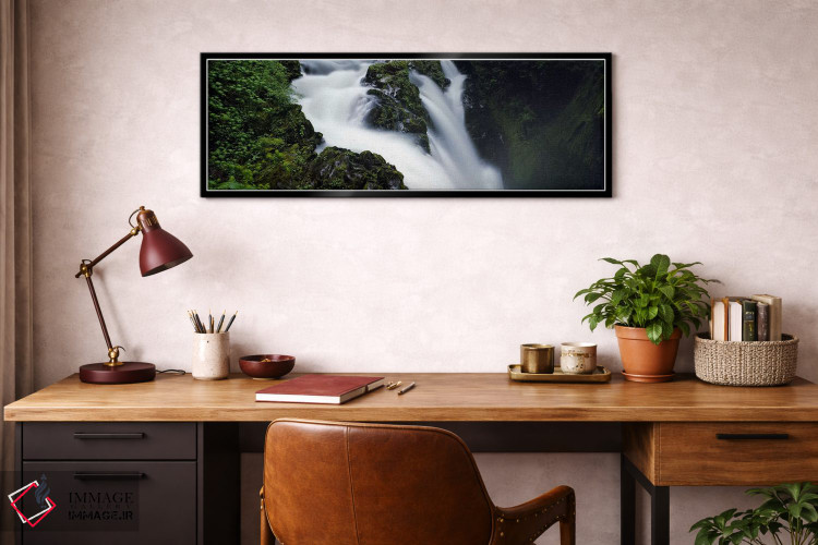 تابلو دکوراتیو Sol Duc Falls, Olympic National Park, Washington State… اثر پانورامیک ایمجز - D3B
