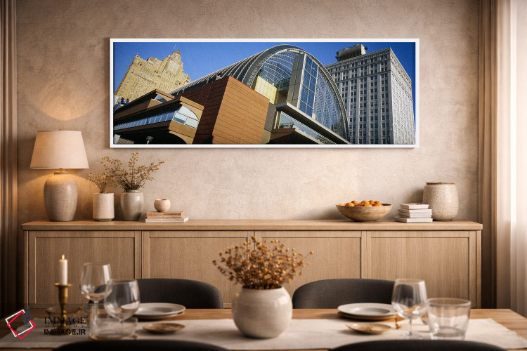 تابلو دکوراتیو Philadelphia, Pennsylvania, USA,نمای پایین ساختمان ها د… اثر پانورامیک ایمجز - D2W