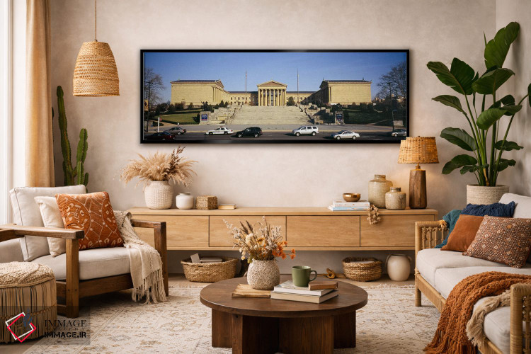 تابلو دکوراتیو Philadelphia Museum Of Art, Philadelphia, Pennsylvania… اثر پانورامیک ایمجز - D4B
