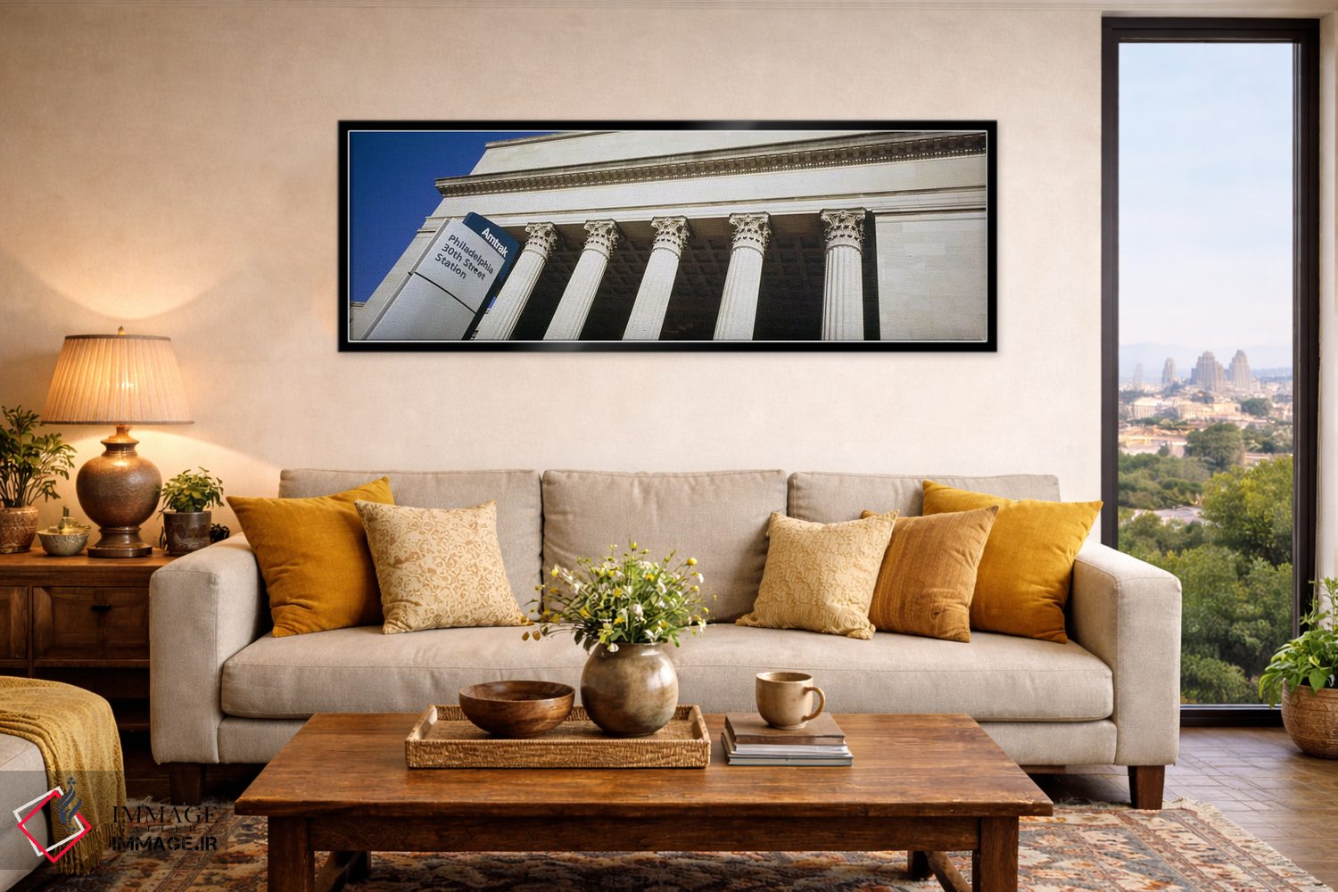 تابلو دکوراتیو 30th Street Station, Philadelphia, Pennsylvania, USA,نم… اثر پانورامیک ایمجز - D6B