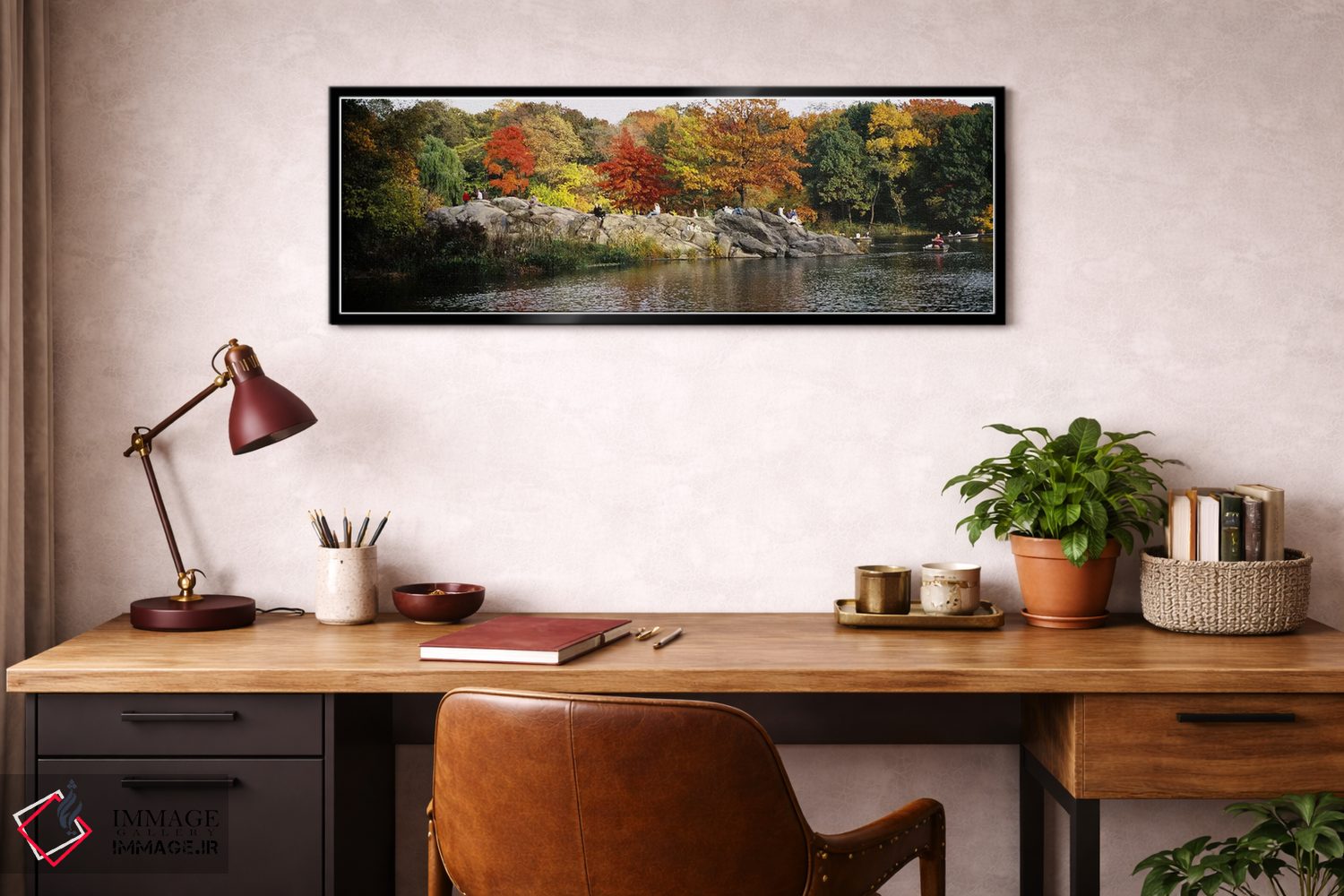 تابلو دکوراتیو Central Park, Manhattan, New York City, New York, USA,ج… اثر پانورامیک ایمجز - D3B