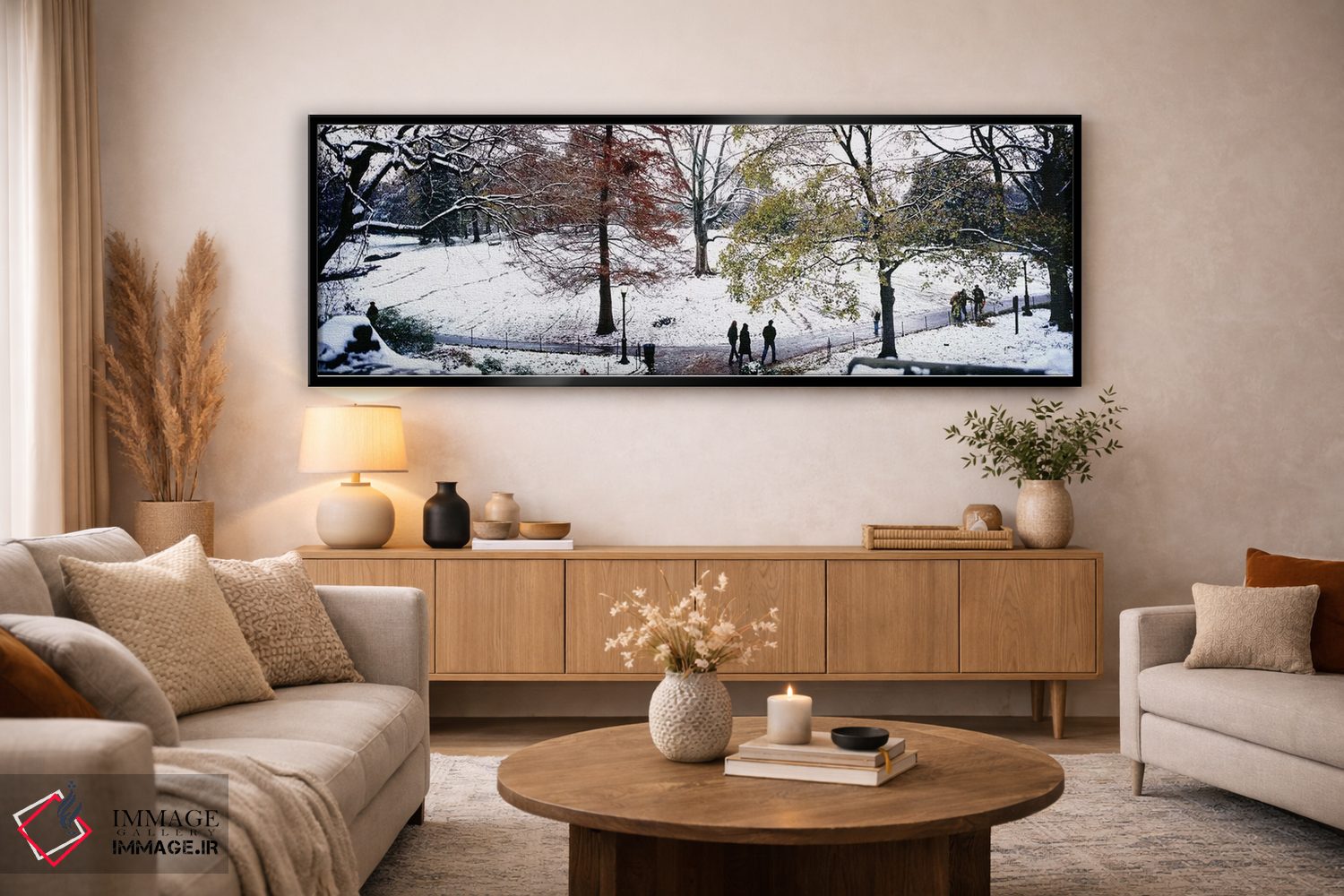 تابلو دکوراتیو Central Park, Manhattan, New York City, New York, USA,ن… اثر پانورامیک ایمجز - D5B