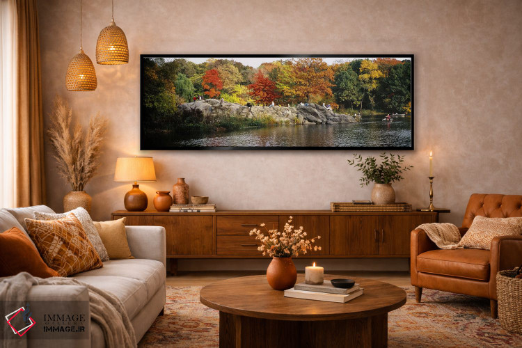 تابلو دکوراتیو Central Park, Manhattan, New York City, New York, USA,ج… اثر پانورامیک ایمجز - D6B