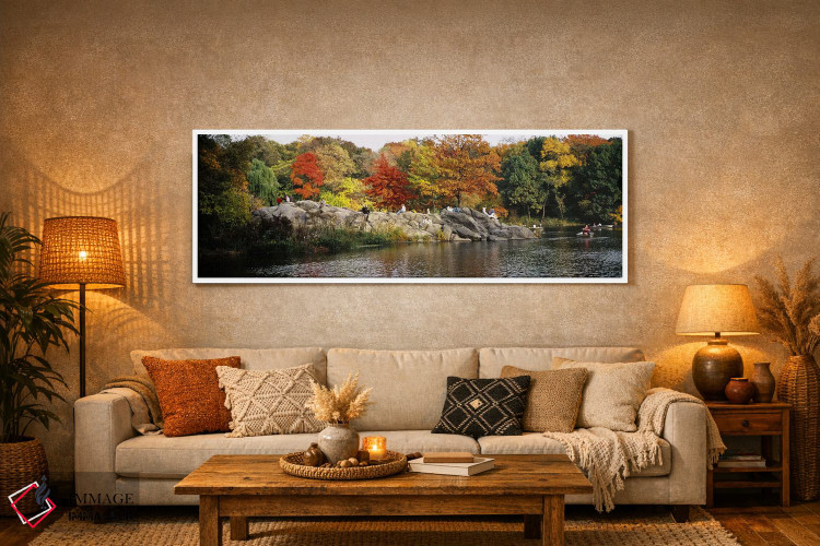 تابلو دکوراتیو Central Park, Manhattan, New York City, New York, USA,ج… اثر پانورامیک ایمجز - D5W