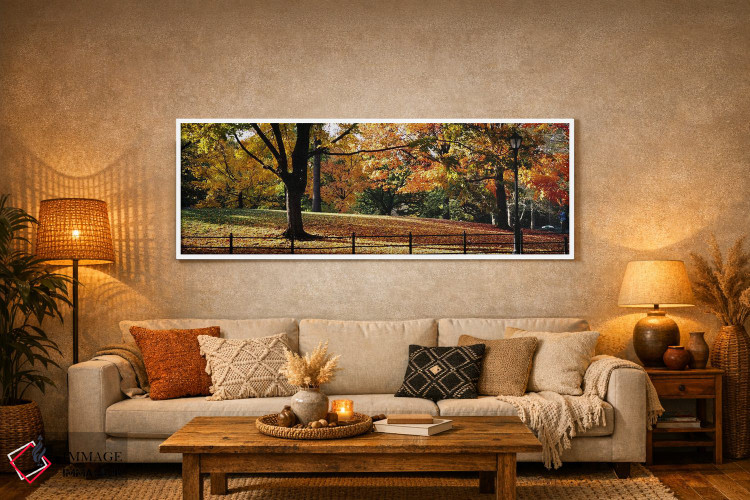 تابلو دکوراتیو Central Park, Manhattan, New York City, New York, USA,د… اثر پانورامیک ایمجز - D6W