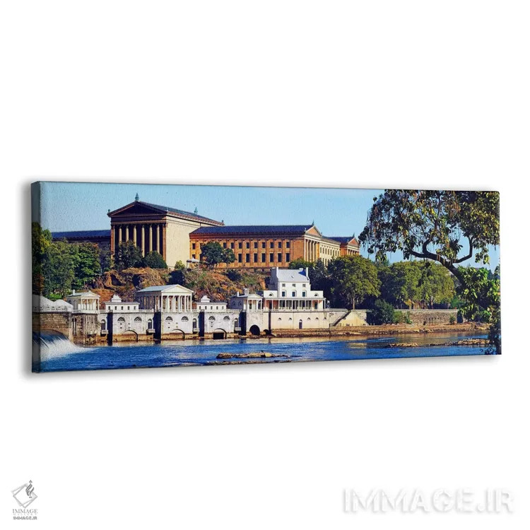 تابلو دکوراتیو Philadelphia Museum Of Art, Schuylkill River, Philadelp… اثر پانورامیک ایمجز - نمای پرسپکتیو محصول