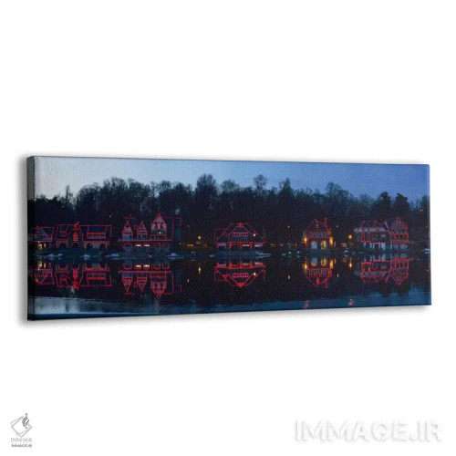 تابلو دکوراتیو Schuylkill River, Philadelphia, Pennsylvania, USA,خانه… اثر پانورامیک ایمجز - نمای پرسپکتیو محصول