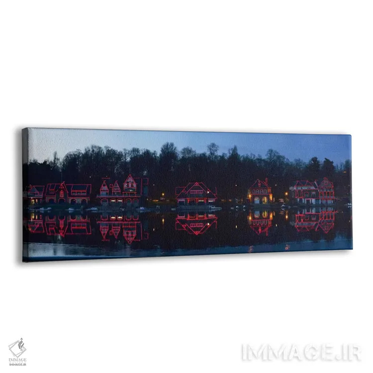 تابلو دکوراتیو Schuylkill River, Philadelphia, Pennsylvania, USA,خانه… اثر پانورامیک ایمجز - نمای پرسپکتیو محصول