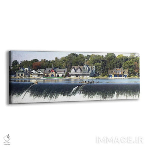 تابلو دکوراتیو Schuylkill River, Philadelphia, Pennsylvania, USA #2,خا… اثر پانورامیک ایمجز - نمای پرسپکتیو محصول