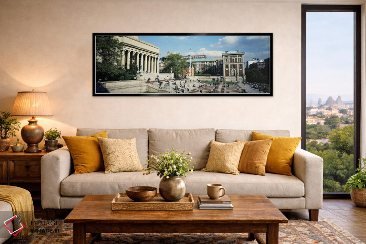 تابلو دکوراتیو Library Of Columbia University, New York City, New York… اثر پانورامیک ایمجز - D6B
