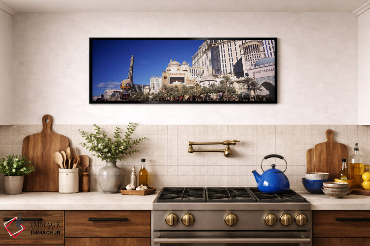 تابلو دکوراتیو Aladdin Resort And Casino, The Strip, Las Vegas, Nevada… اثر پانورامیک ایمجز - D1B