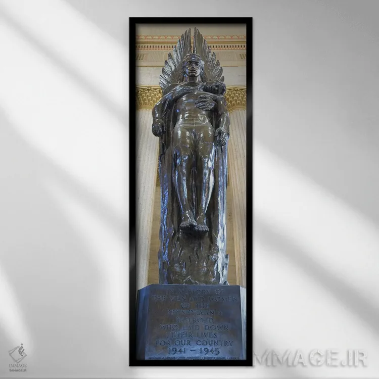 تابلو دکوراتیو 30th Street Station, Philadelphia, Pennsylvania, USA,نم… اثر پانورامیک ایمجز - نمای قابدار مشکی