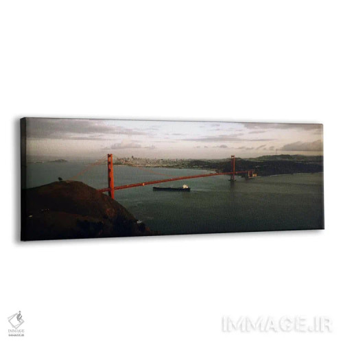 تابلو دکوراتیو Golden Gate Bridge, San Francisco, California, USA,عبور… اثر پانورامیک ایمجز - نمای پرسپکتیو محصول
