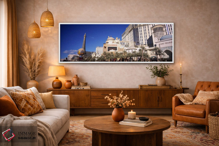 تابلو دکوراتیو Aladdin Resort And Casino, The Strip, Las Vegas, Nevada… اثر پانورامیک ایمجز - D4W