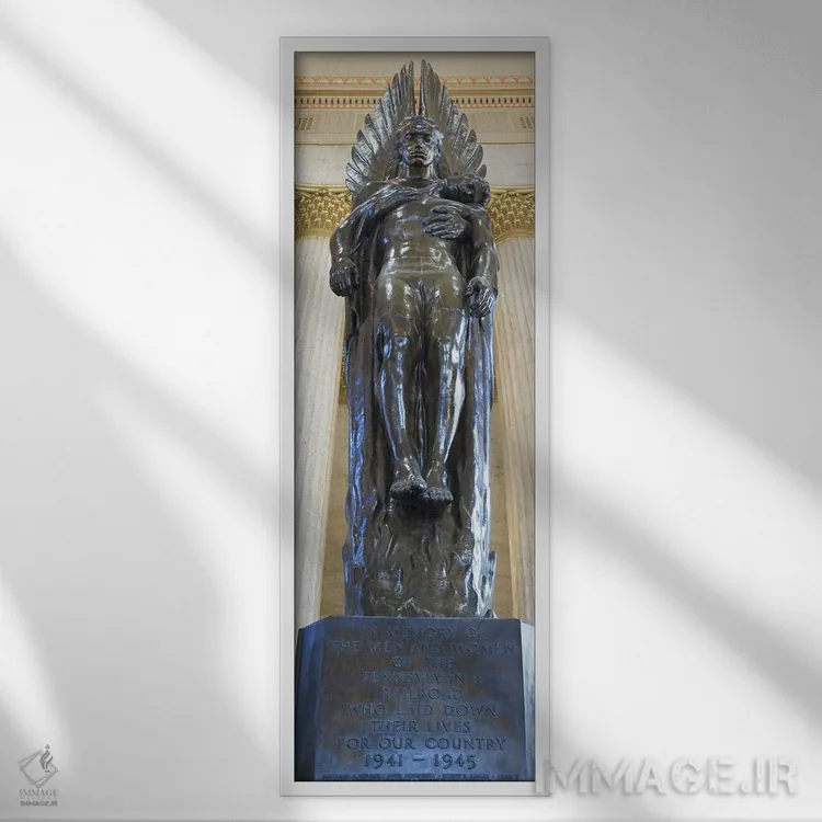 تابلو دکوراتیو 30th Street Station, Philadelphia, Pennsylvania, USA,نم… اثر پانورامیک ایمجز - نمای قابدار سفید