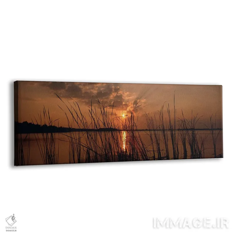 تابلو دکوراتیو Lake Travis, Austin, Texas,غروب آفتاب بر فراز دریاچه، د… اثر پانورامیک ایمجز - نمای پرسپکتیو محصول