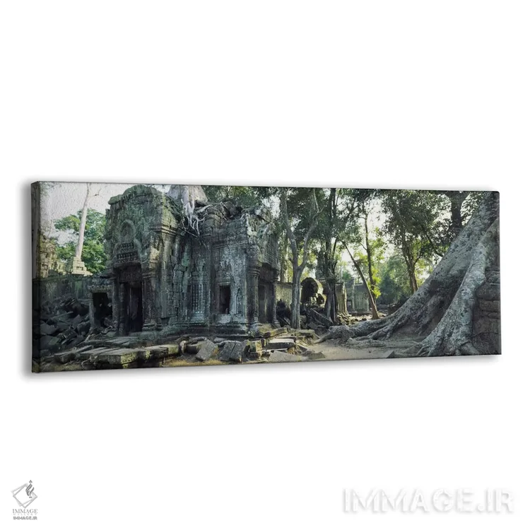 تابلو دکوراتیو Angkor Wat, Cambodia #2,ویرانه های قدیمی معبد، انگکور و… اثر پانورامیک ایمجز - نمای پرسپکتیو محصول