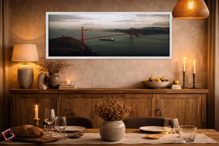 تابلو دکوراتیو Golden Gate Bridge, San Francisco, California, USA,عبور… اثر پانورامیک ایمجز - D1W