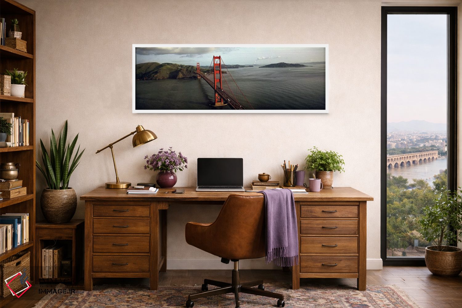 تابلو دکوراتیو Golden Gate Bridge, San Francisco, California, USA #2,پ… اثر پانورامیک ایمجز - D1W
