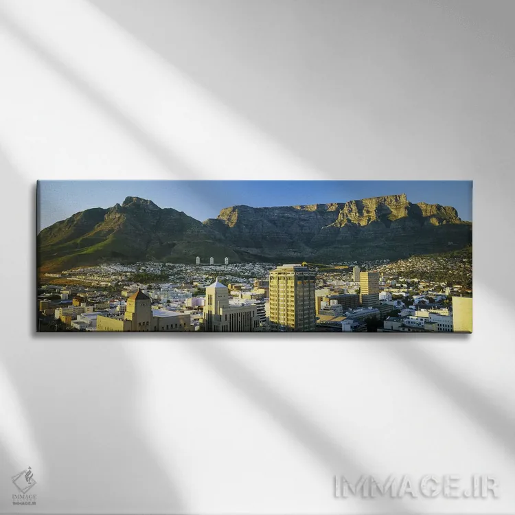 تابلو دکوراتیو Western Cape, South Africa,کوه تیبل با نمای بالا از کیپ… اثر پانورامیک ایمجز - نمای روبهرو روی دیوار