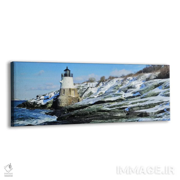 تابلو دکوراتیو Narraganset Bay, Newport, Rhode Island, USA,فانوس دریای… اثر پانورامیک ایمجز - نمای پرسپکتیو محصول