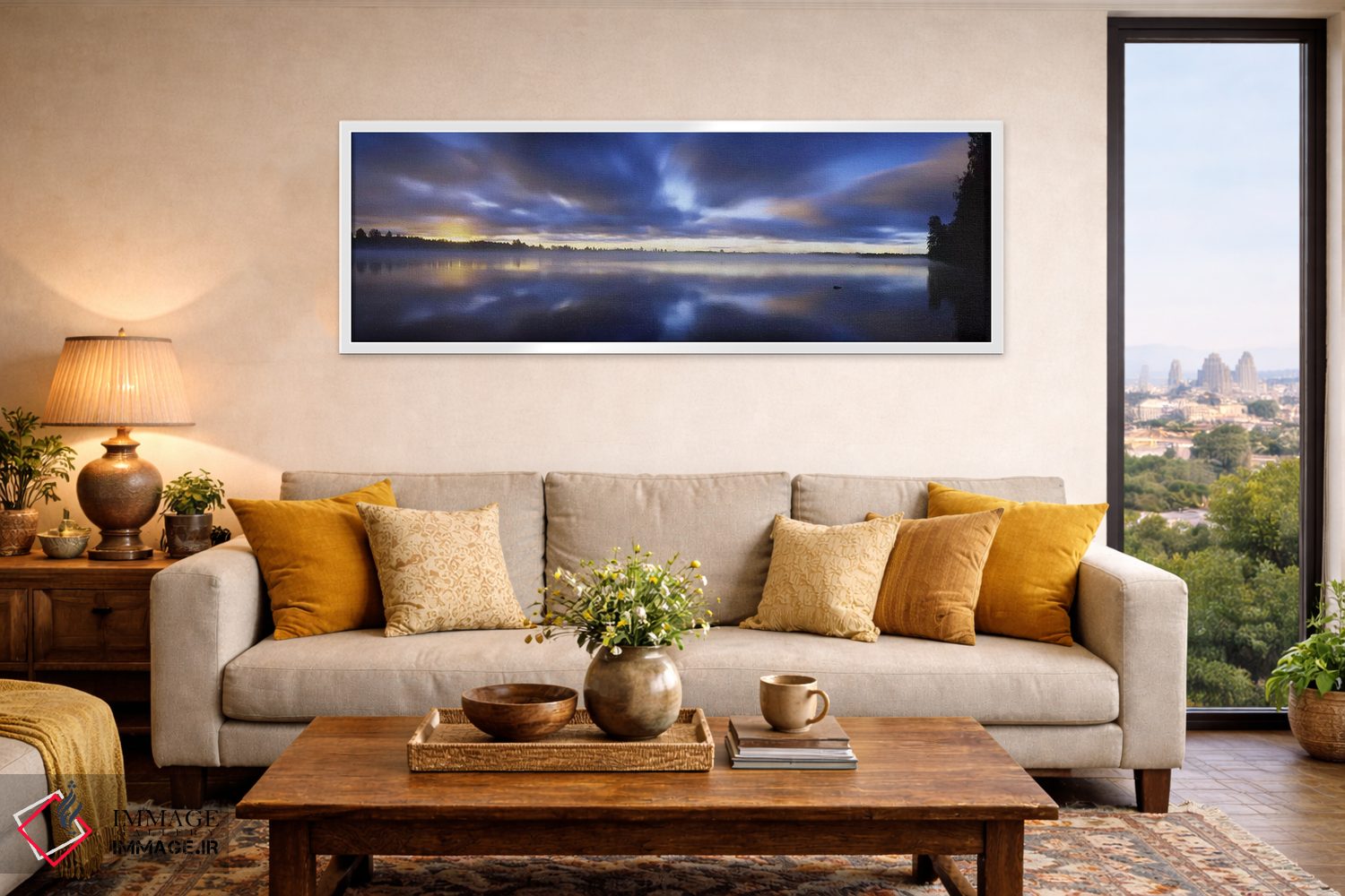 تابلو دکوراتیو Imatra, South Karelia, Finland,رود ووکسی، ایماترا، کارل… اثر پانورامیک ایمجز - D5W