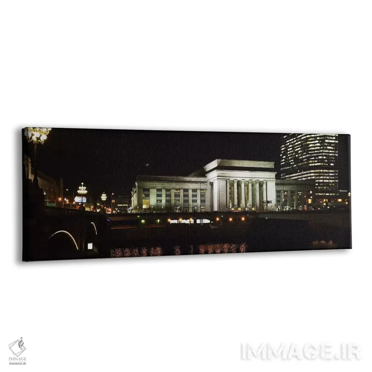 تابلو دکوراتیو 30th Street Station, Schuylkill River, Philadelphia, Pe… اثر پانورامیک ایمجز - نمای پرسپکتیو محصول