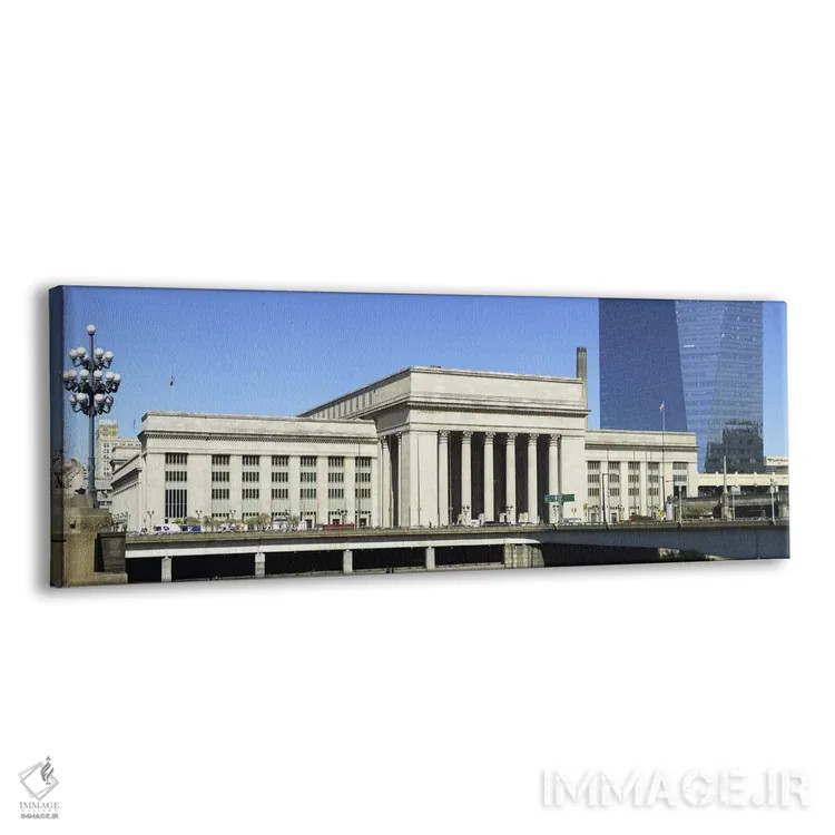 تابلو دکوراتیو 30th Street Station, Schuylkill River, Philadelphia, Pe… اثر پانورامیک ایمجز - نمای پرسپکتیو محصول