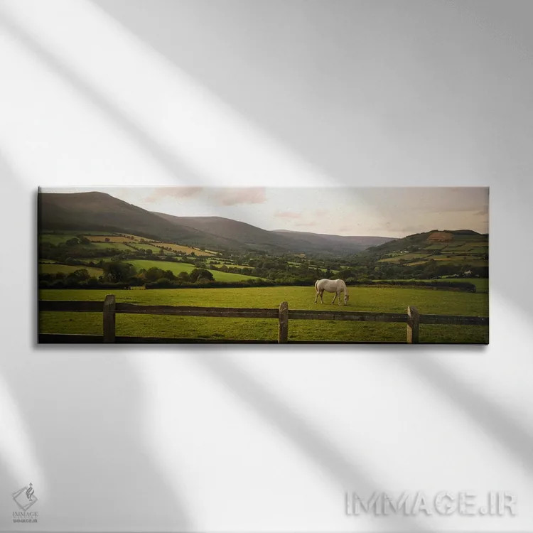 تابلو دکوراتیو Enniskerry, County Wicklow, Leinster Province, Republic… اثر پانورامیک ایمجز - نمای روبهرو روی دیوار