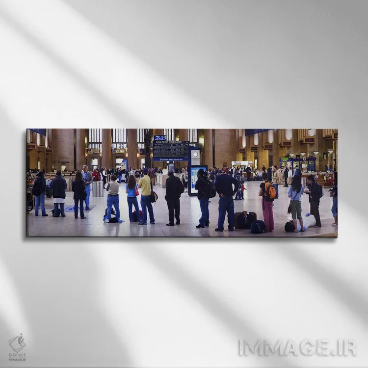تابلو دکوراتیو 30th Street Station, Schuylkill River, Philadelphia, Pe… اثر پانورامیک ایمجز - نمای روبهرو روی دیوار