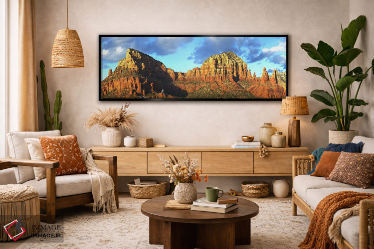 تابلو دکوراتیو Chapel Of The Holy Cross, Sedona, Arizona, USA,کلیسای ک… اثر پانورامیک ایمجز - D2B