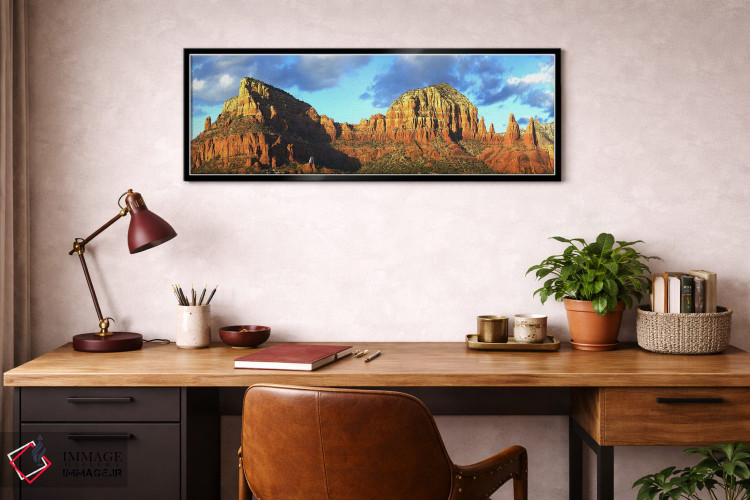 تابلو دکوراتیو Chapel Of The Holy Cross, Sedona, Arizona, USA,کلیسای ک… اثر پانورامیک ایمجز - D3B