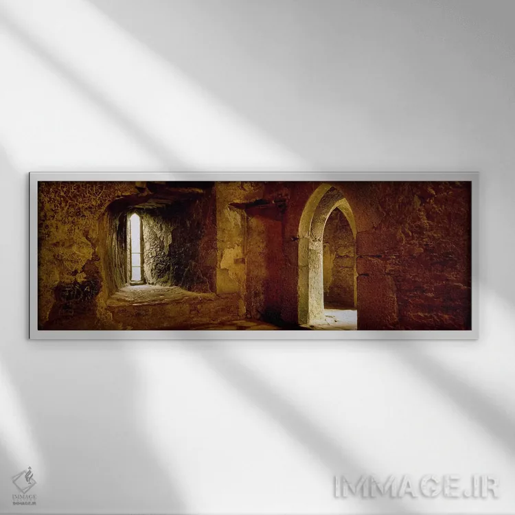 تابلو دکوراتیو Blarney Castle, Blarney, County Cork, Republic Of Irela… اثر پانورامیک ایمجز - نمای قابدار سفید